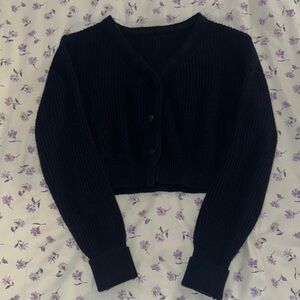 Women's Navy Blue Sweater
